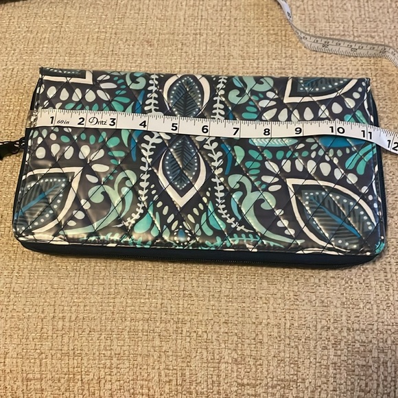 NWT Vera Bradley set Personal Travel Organizer Clutch Case in Blue Island - Picture 11 of 15